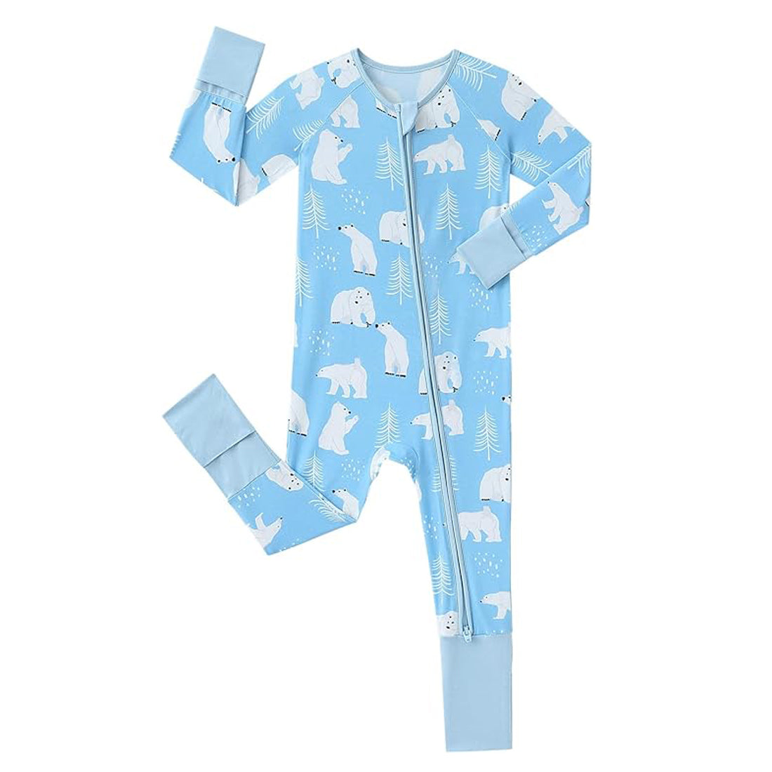Zip Romper Pajamas Bear