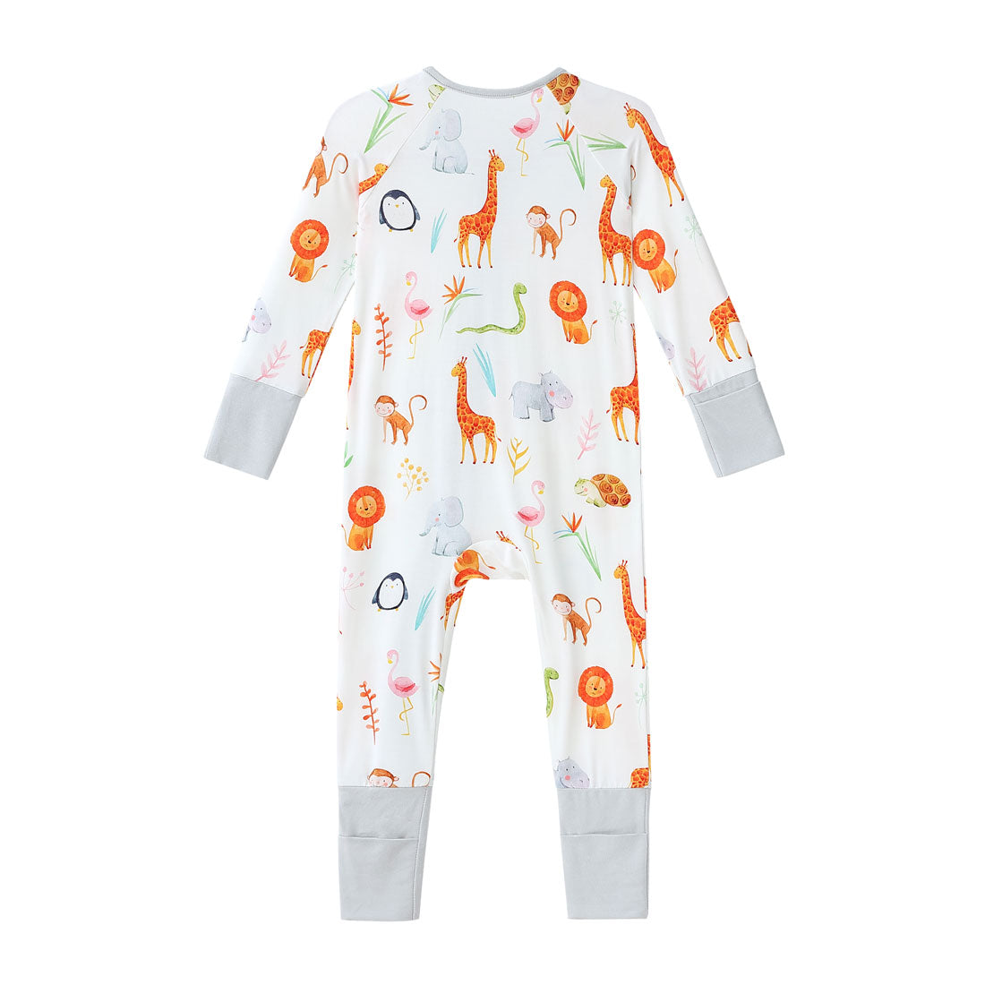 Zip Romper Pajamas Animals