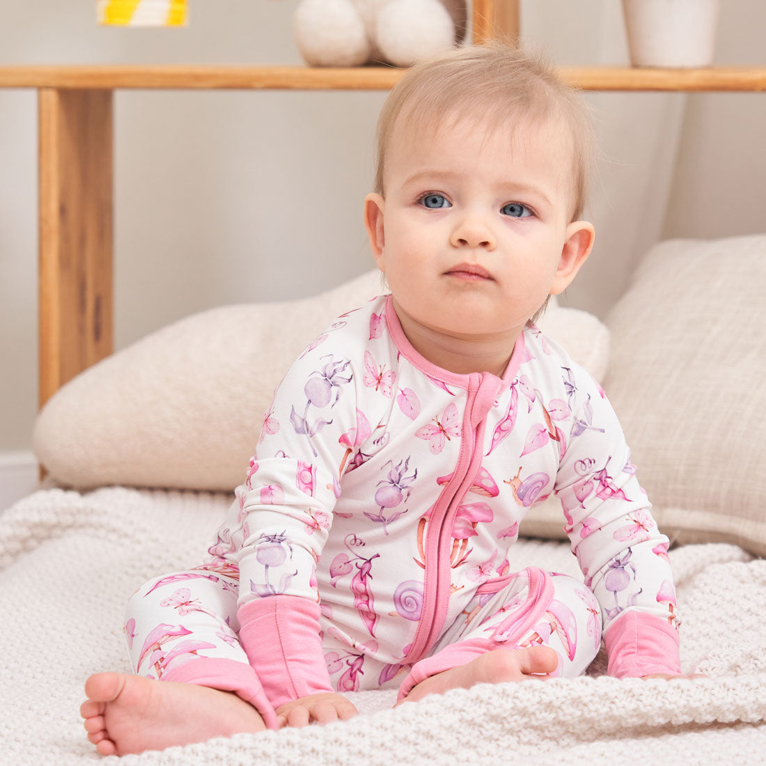 Zip Romper Pajamas Forest