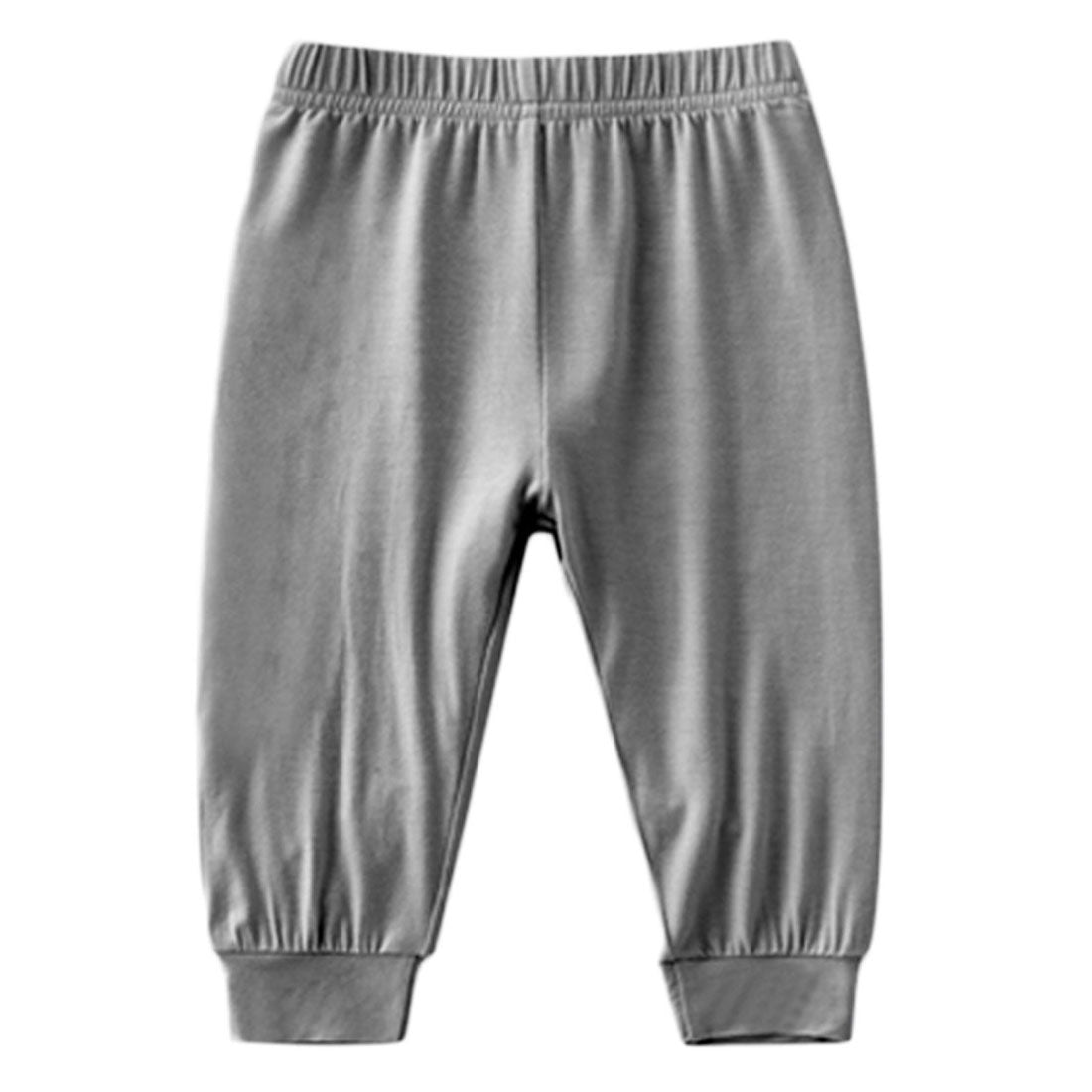 Baby Boys Girls Harem Pant Light Green+Deep Grey+Ginger