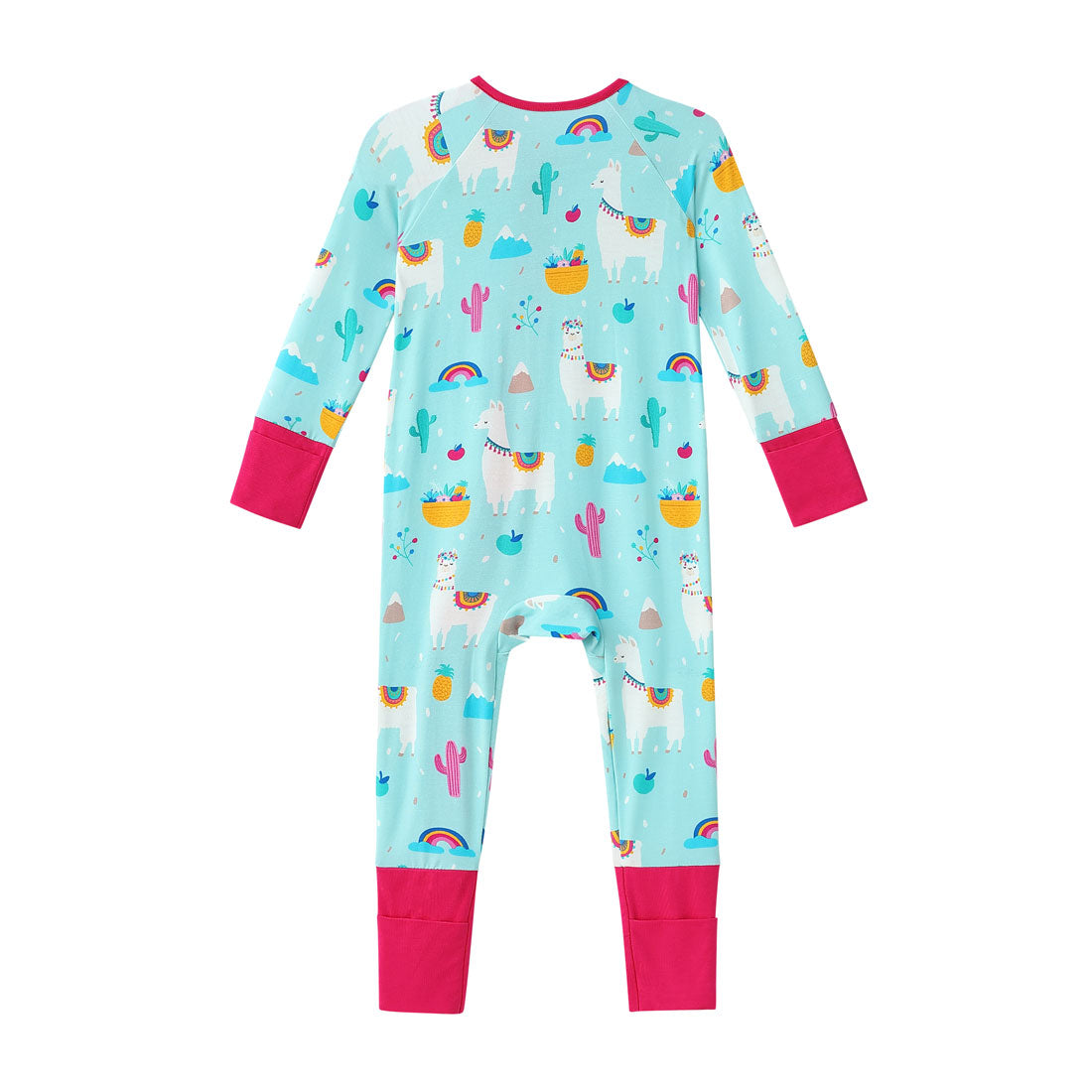 Zip Romper Pajamas Pineapple