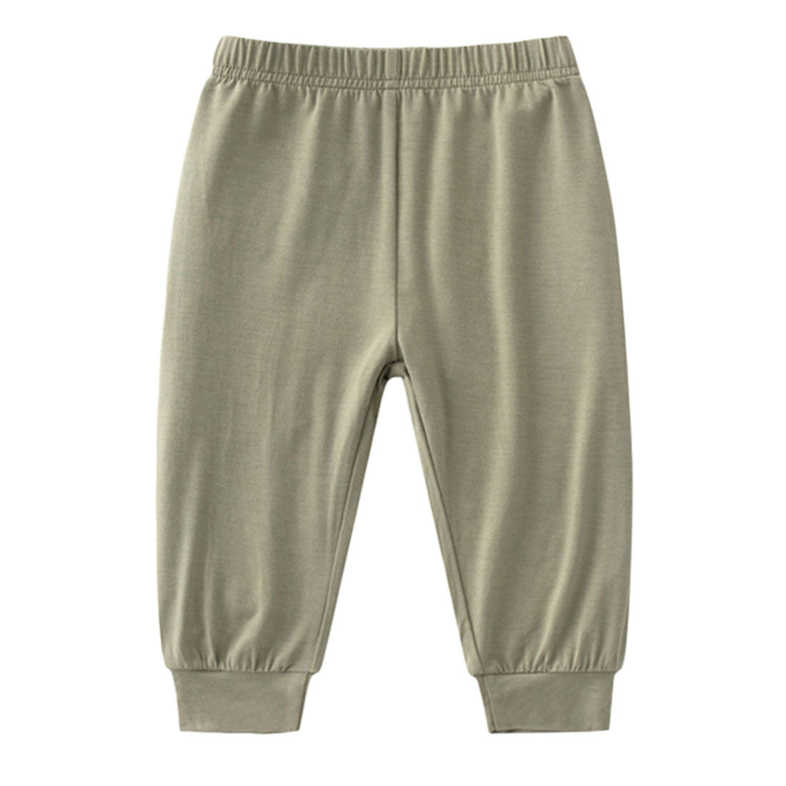 Baby Boys Girls Harem Pant Light Green+Deep Grey+Ginger
