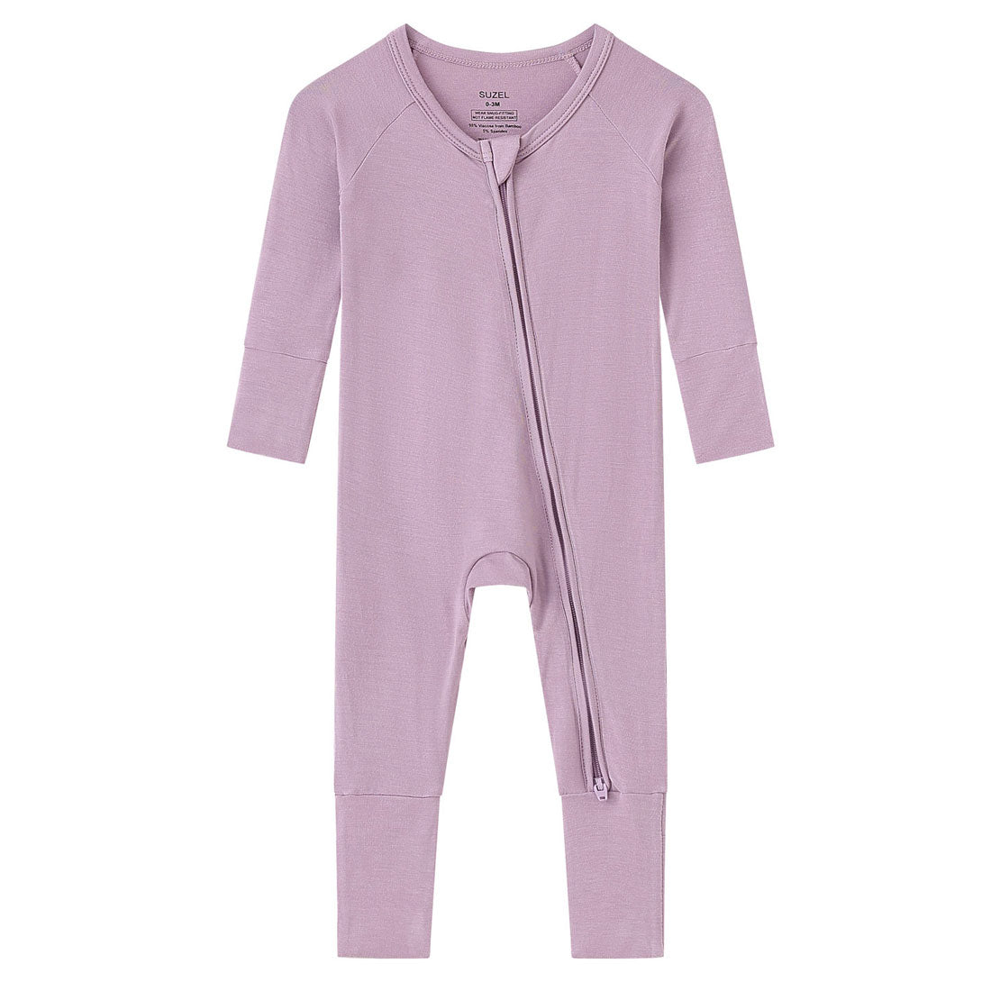 2-Pack Zip Rompers Butterfly & Pink