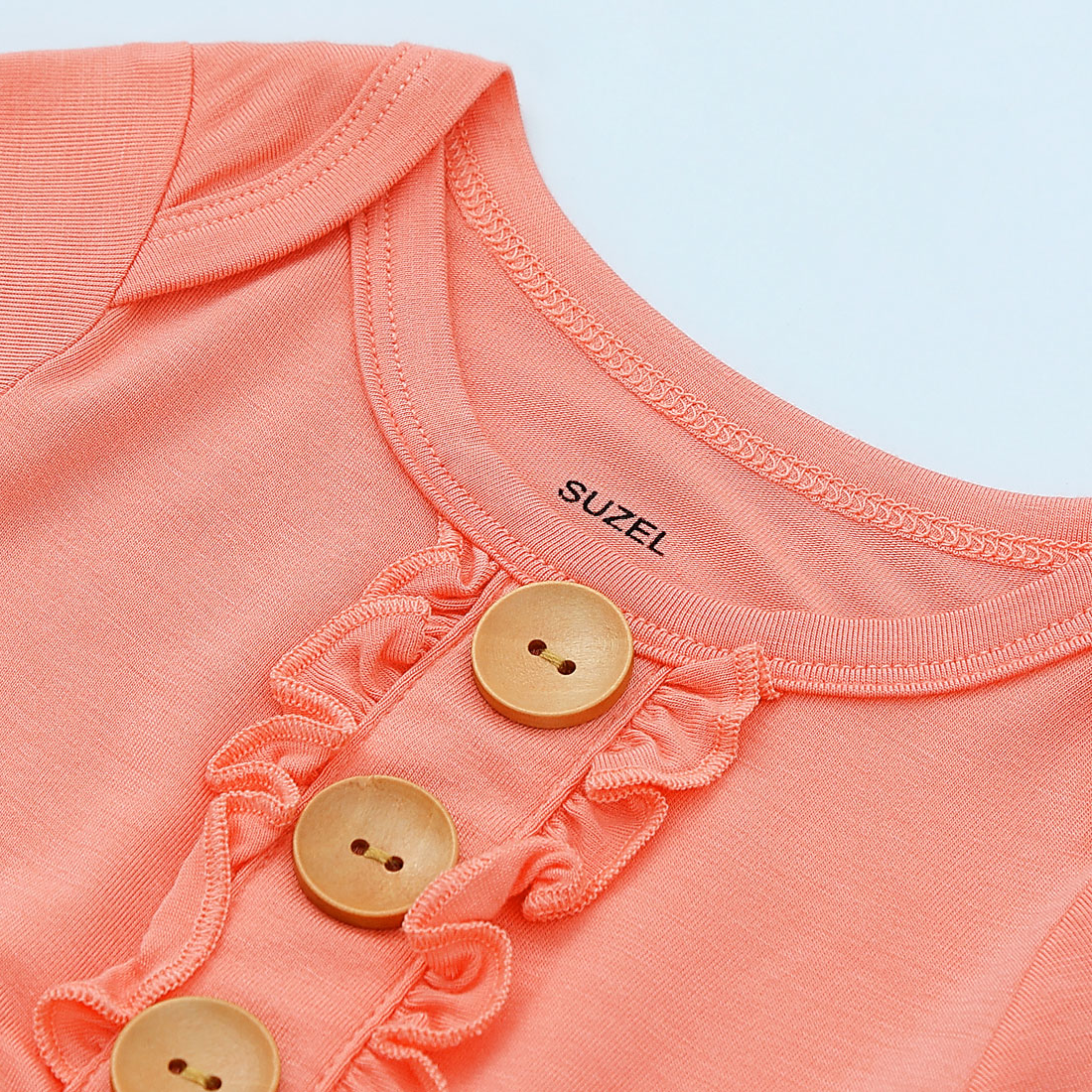 Bamboo Newborn Baby Knotted Gown and Headband Set Coral Pink