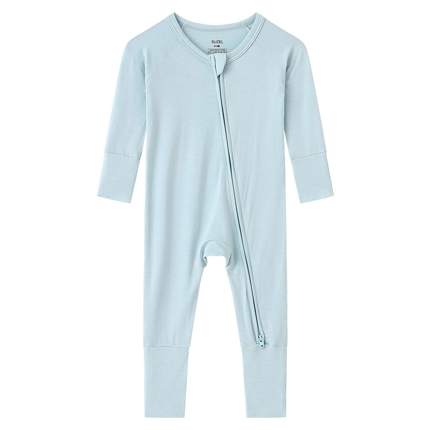 2-Pack Zip Rompers Planes & Blue