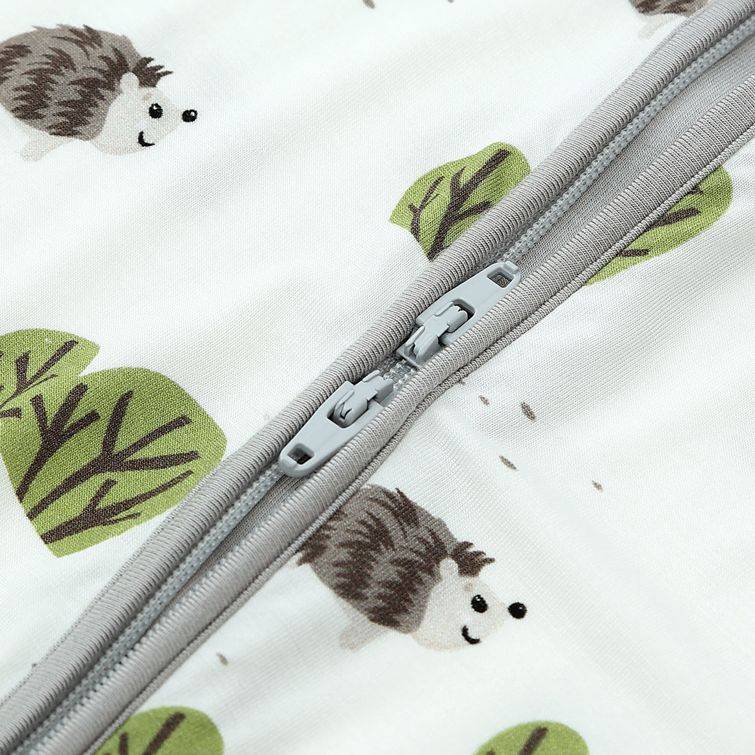 Zip Romper Pajamas Cute Hedgehog