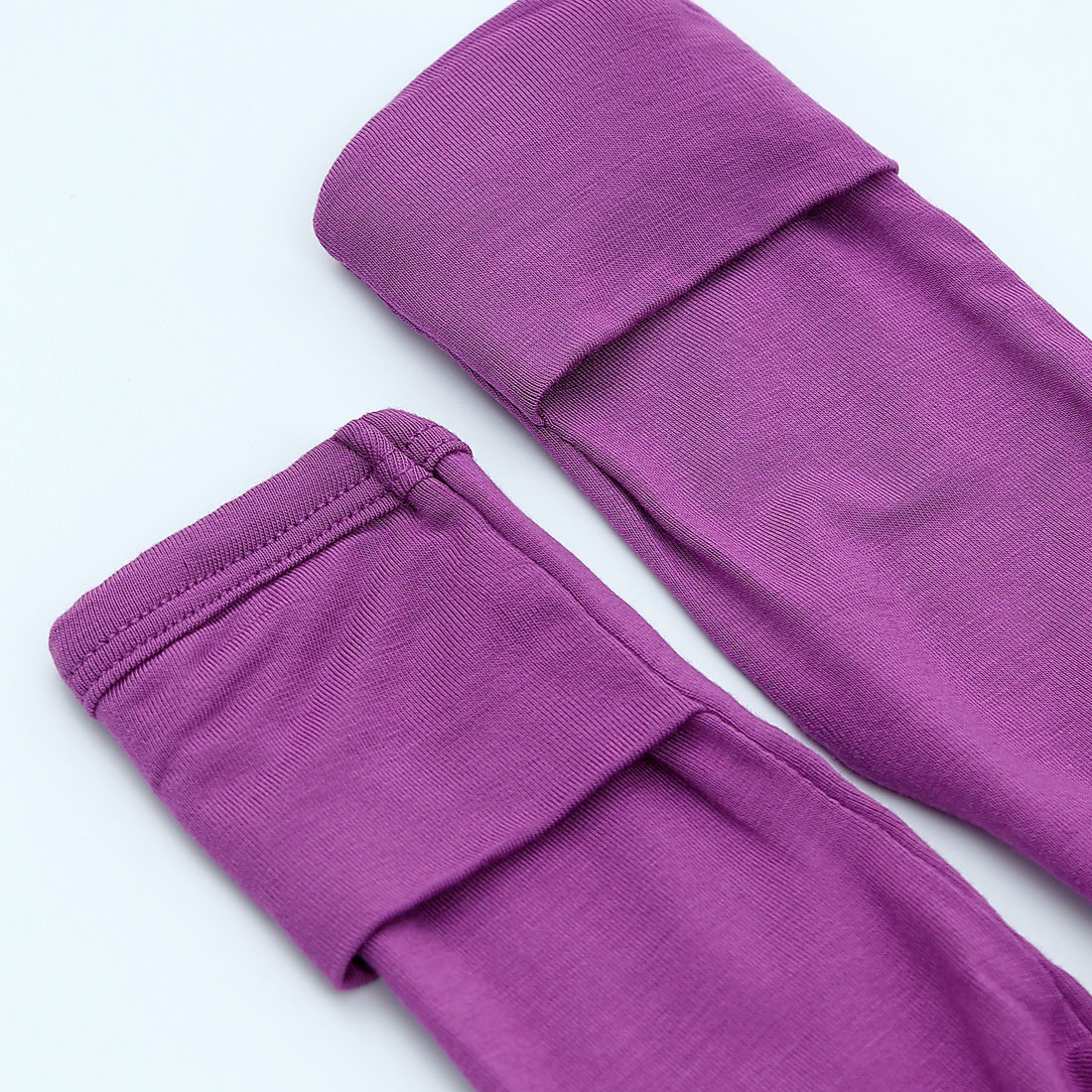 Bamboo Newborn Baby Knotted Gown and Headband Set Purple