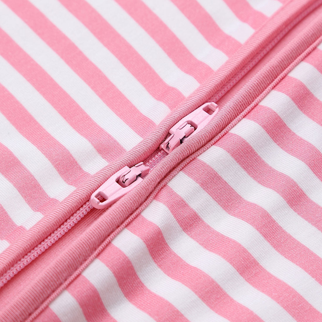 Zip Romper Pajamas Pink