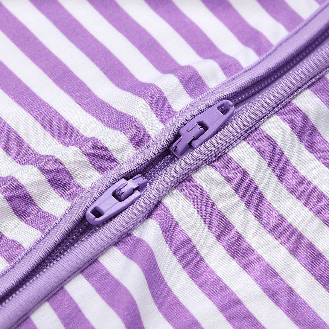 Zip Romper Pajamas Purple