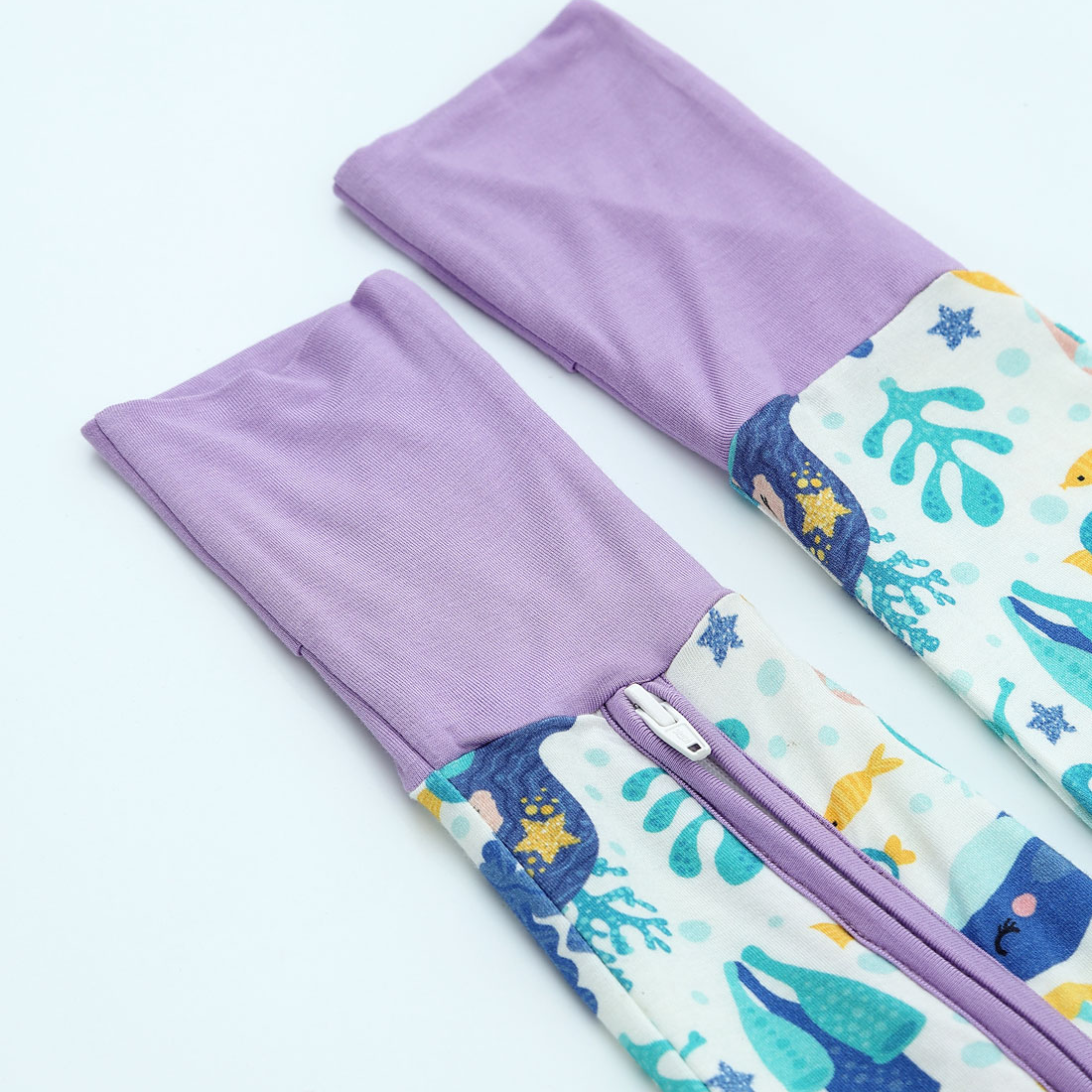 Zip Romper Pajamas Mermaids