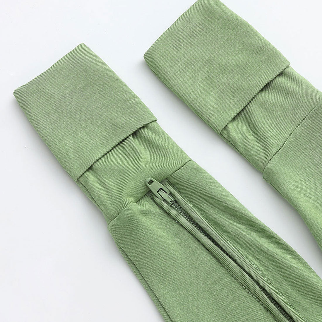 2-Pack Zip Rompers Alligator & Green