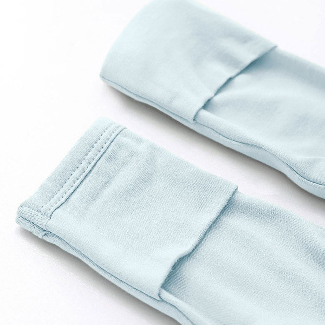 Bamboo Newborn Baby Knotted Gown and Hat Set Blue